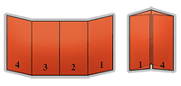 double gate fold