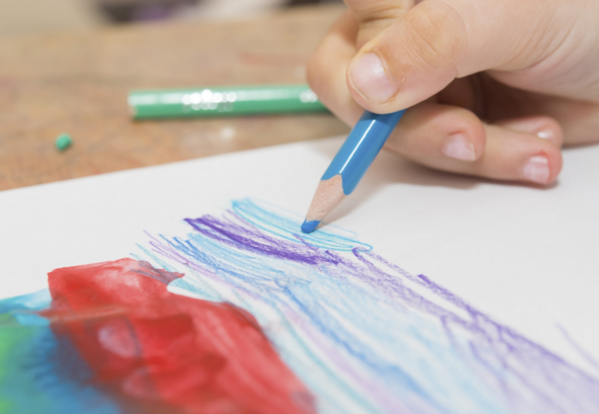 drawing by paints