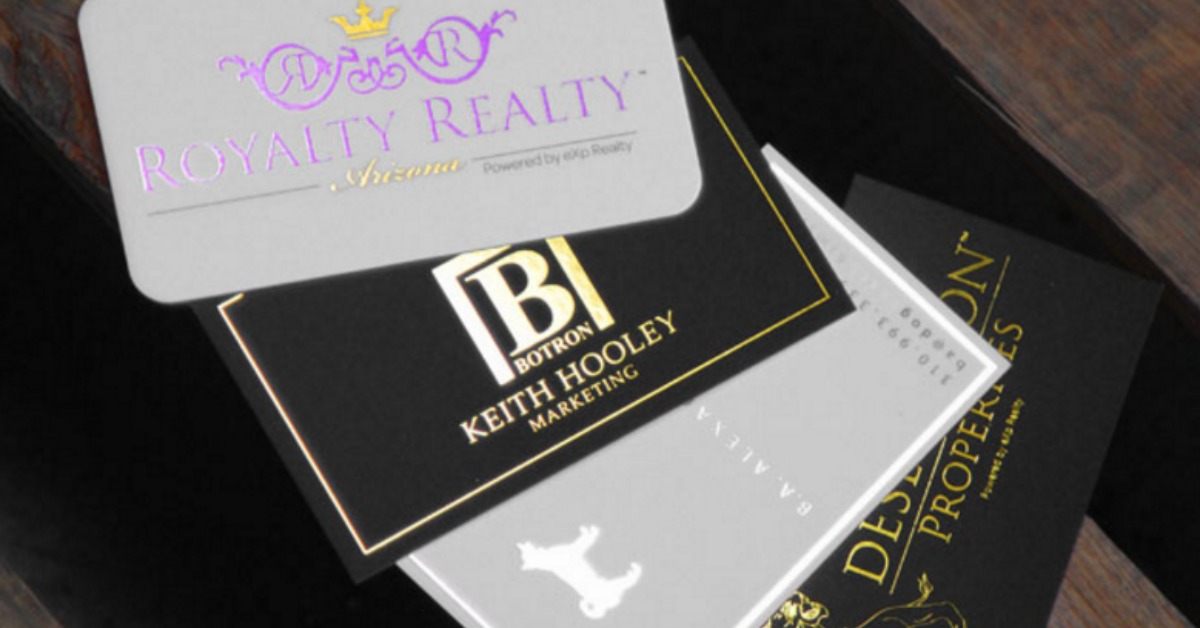 foil cards 5 Fun Upgrades to Your Business Cards